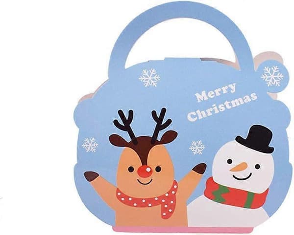Julgransfest presentaskar, 20-pack (blå) (LGL)