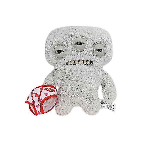 Fuggler Plysch Ful Undulat Fuggler Edition Irriterad Rabiat Rabiat Squidge Plysch Med Byxor Leksak LGL Annoyed Alien1