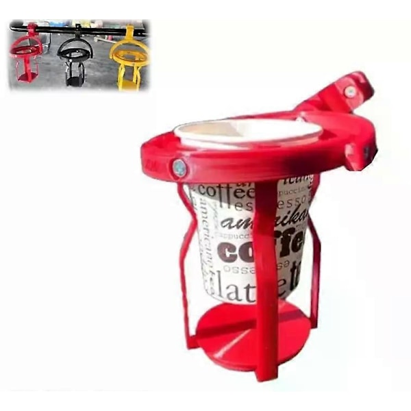 3D-printad gyroskopisk mugghållare, Gyrgo mugghållare expander gyroskopisk LGL Red