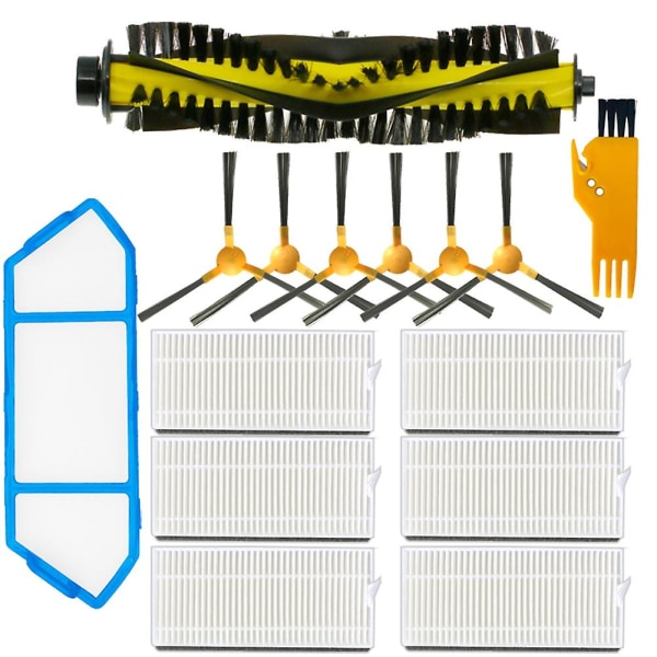 Ersättningstillbehör för Neatsvor X500 X520 X600 Pro S6 T8 X500 Ikhos Create Netbot S15 Dammsugare C As shown