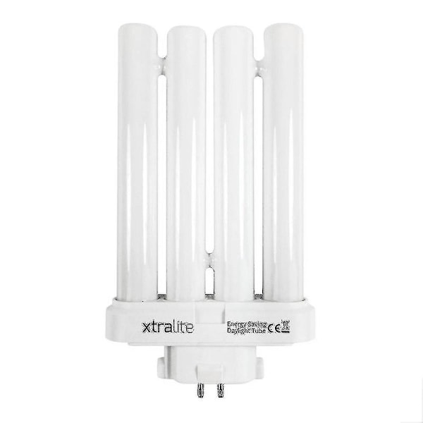 Xtralite 27w dagslys erstatningslyspære for leselamper med høy synlighet, 4-pin Gx10q-4 Quad Tube (6500k) -ys xh Single Pack