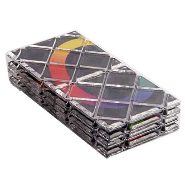 8 Paneler Foldbart Puslespil Terninger Twisty Cubo Magico Professionel Terning Klassisk Legetøj (LGL)