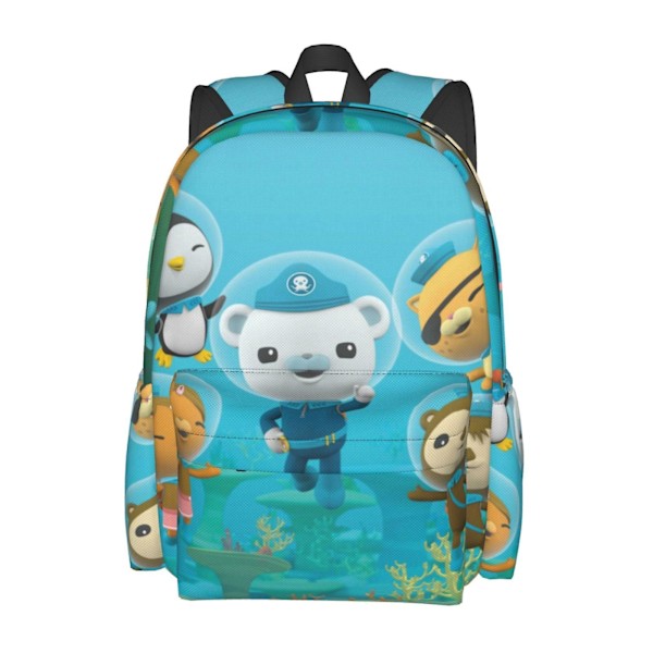 a22 Octonauts The Great Barrier Reef Ryggsekk Skuldre Laptop Bag Skole Boksekk Unisex Reise Stor Kapasitet Dagstursekk Skolesekk JJi22