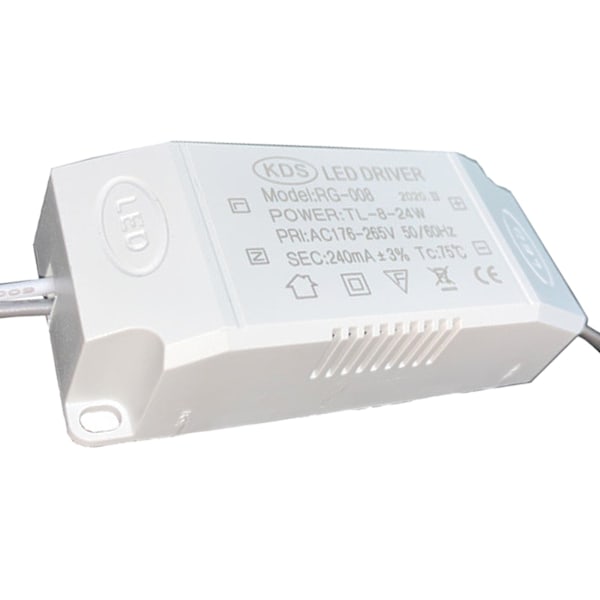 Passar till LED-drivrutin för taklampa Elektroniska transformatorer 8-24W/24-36W/36-50W Modell 36-50W