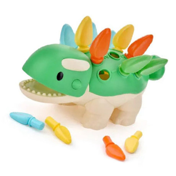 Varhaiskasvatuksen dinosauruslelu, kehittää koordinaatiotaitoja pojille ja tytöille (LGL)