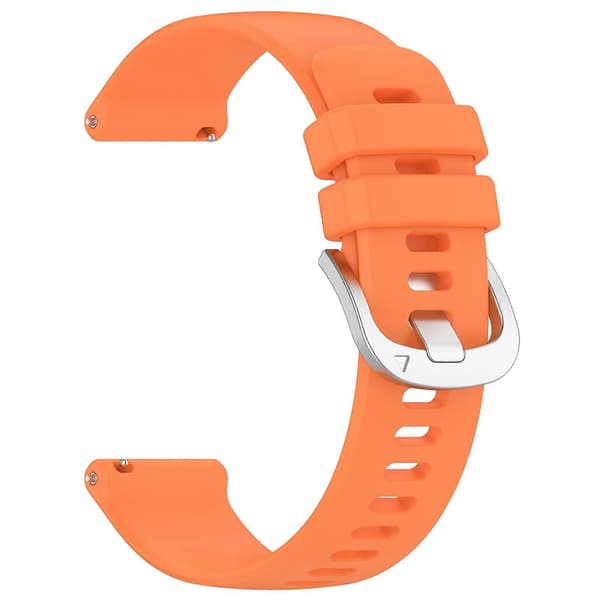 20 mm silikone urrem til Garmin vivoactive 5 / Active 5 (LGL) Orange