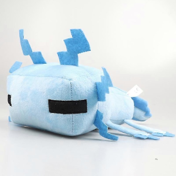 30 cm Minecraft Plysdukke Sjælden Axolotl Blød Plysdyr Udstoppede Legetøj Gave LGL Blue