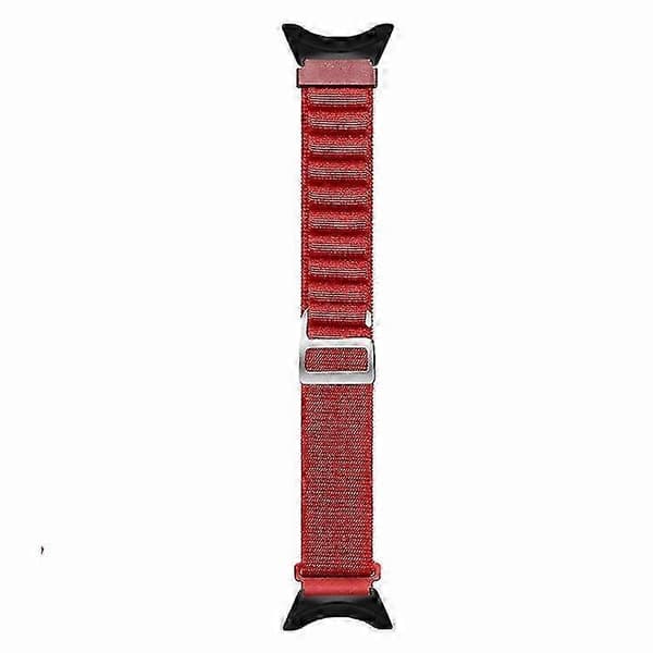 22mm Nylon Loop Urrem til Suunto Core - Justerbar håndledsrem med stik (LGL) Red