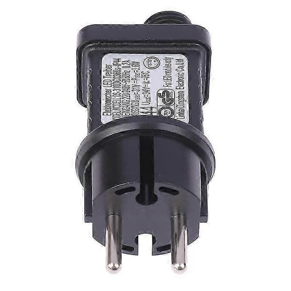 3.6W 31V Vanntett IP44 Strømadapter for Lyslenker med Timer (LGL) black