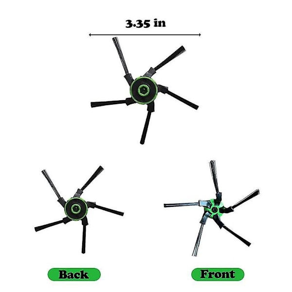 Vaihdettavat sivuharjat Irobot Roomba S9 -robotti-imuriin [kk]