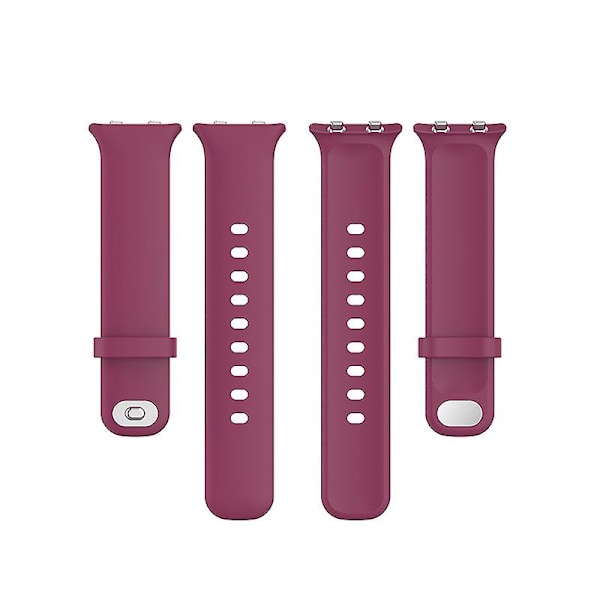 For Oppo Watch 41mm/46mm Smartwatch Wristband Silicone Replacement Wrist Strap [GGL] Wine red