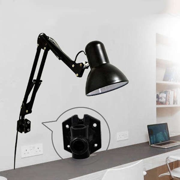 Konsollbrakett Klemmeholder Metall Skrivebordslampe Klips Beslag Mikrofon Kamerastativ [GGL]