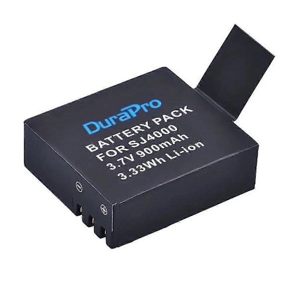 3st 900mAh Sj4000 PG1050 Batteri Uppladdningsbart Batteri för SJ4000 WiFi SJ5000 WiFi Plus M10 SJ5000x SJCAM Actionkamera LGL