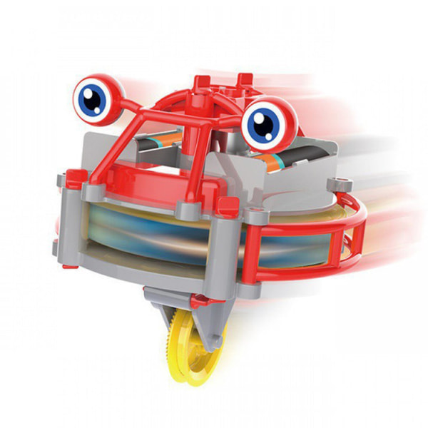 Tumbler Enhjuling Robotleksaker Wire Walking Roly-poly gyroleksak för barn och vuxna i alla åldrar Red