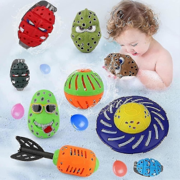 Splash Ball Timer Bombe med 50 Balloner, Udendørs Prank Legetøj, Vandballoner, Festartikler Favoriserer Til LGL