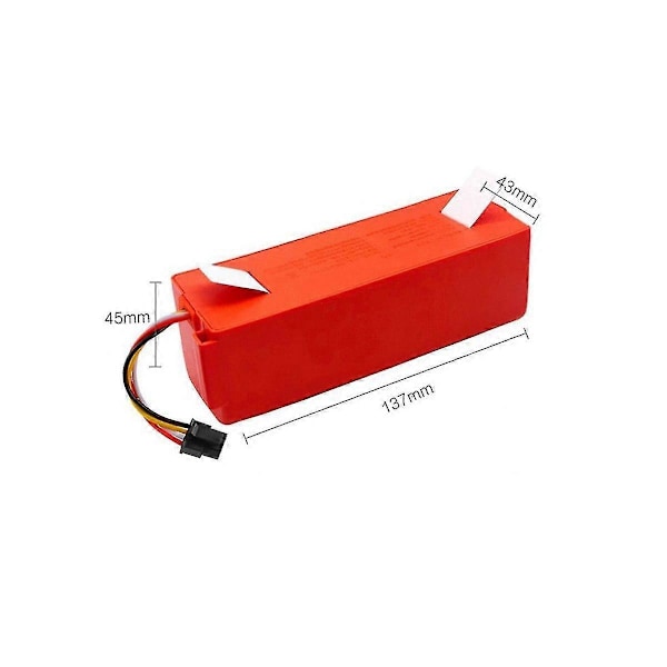 Brr-2p4s-5200s 14.4v 5200mah Udskiftningsbatteri til robotstøvsuger til S55 S60 S65 S50 S51 S5 LGL As Shown