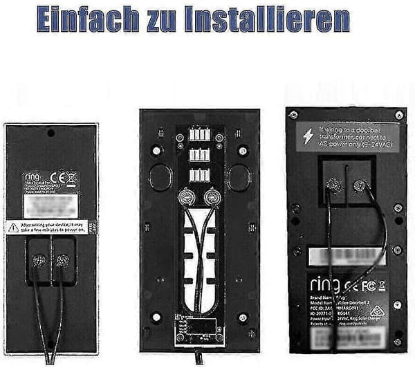 Virtalähde Nest Hello -video-ovikellolle, video-ovikello-videointercom (LGL)