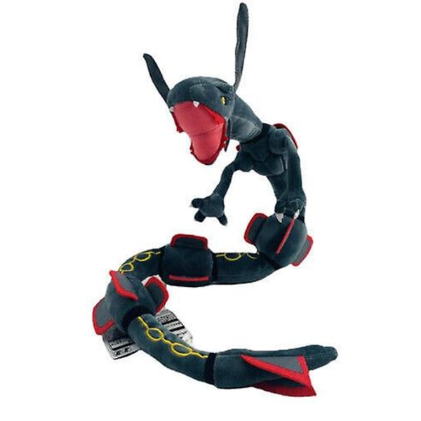 80 cm Grøn Rayquaza Sort Drage Plyslegetøj Udstoppede Dukker Børnefødselsdagsgaver LGL Black