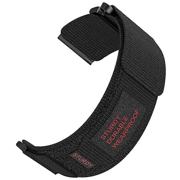 24mm nailoninen ranneke Suunto 9/7/Spartan Sport Wrist HR Baro Loop -kiinnityshihnalle - Harmaa LGL Multicolor Black