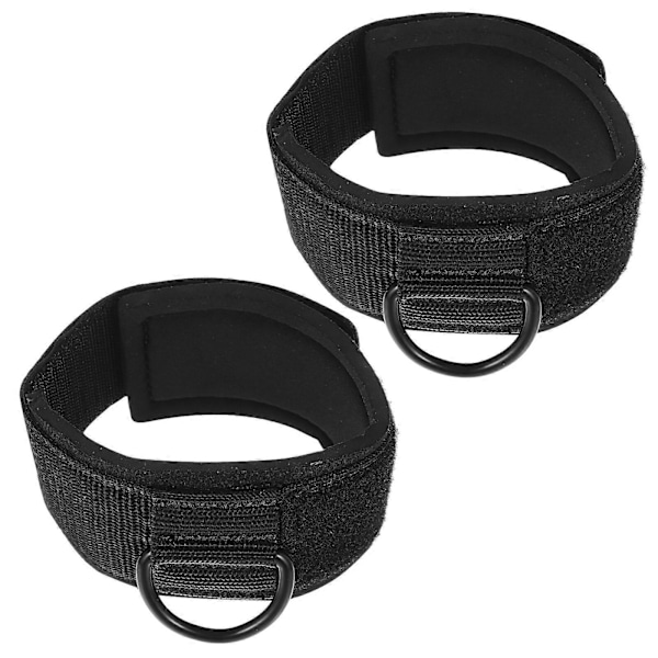 2kpl Kannettava Nilkkaremmi Solkirakenne Nilkkasuoja Urheilu Nilkkaremmi Nilkkavyö LGL Black 1 39.00X6.00X1.50CM