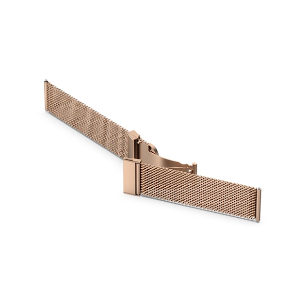 INF Urrem Garmin VivoActive/Vivomove/Forerunner 20 mm rustfrit stål Rosaguld (LGL)