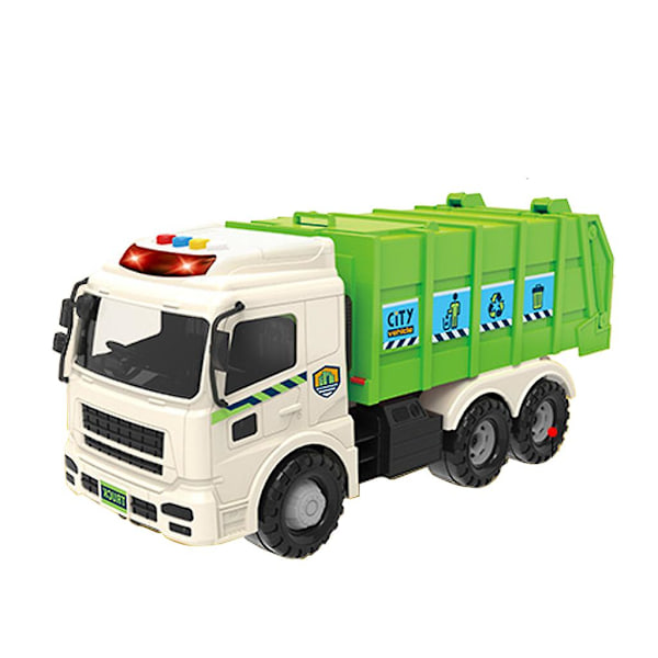 Urban Fleet Of Large Toy Car Simulation Garbage Truck Maintenance Truck Sprinkle [GGL] Dump truck