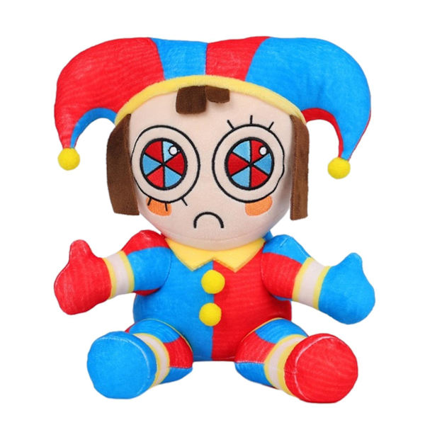 Digital Circus Plys, de fantastiske Pomni og Jax Plushies Legetøj, nye Digital Circus Plysdyr, tegneserie Billedpude G2023 Gaver B 30CM