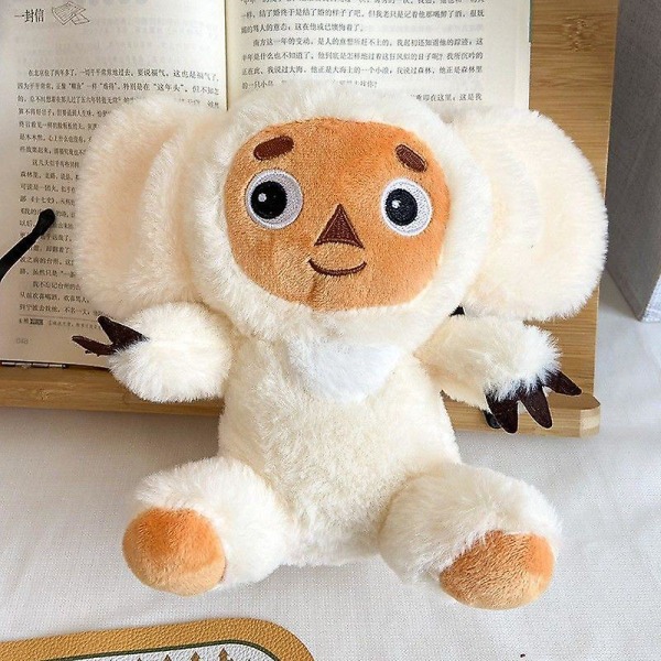 Russisk Anime Cheburashka Monkey Plysj Store Øyne Syngende Monkey Samling Modell Dukke Leke Plysj For Barn Bursdagsgave B