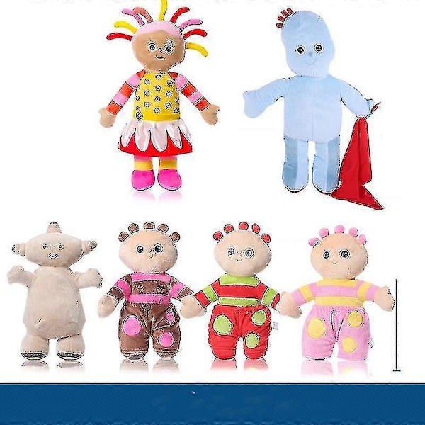 Tecknat I Nattträdgården Makka Pakka Iggle Piggle Plysch Gosedjur Sängdekoration Docka Barn Leksaker Nyårspresent-P LGL 25CM02