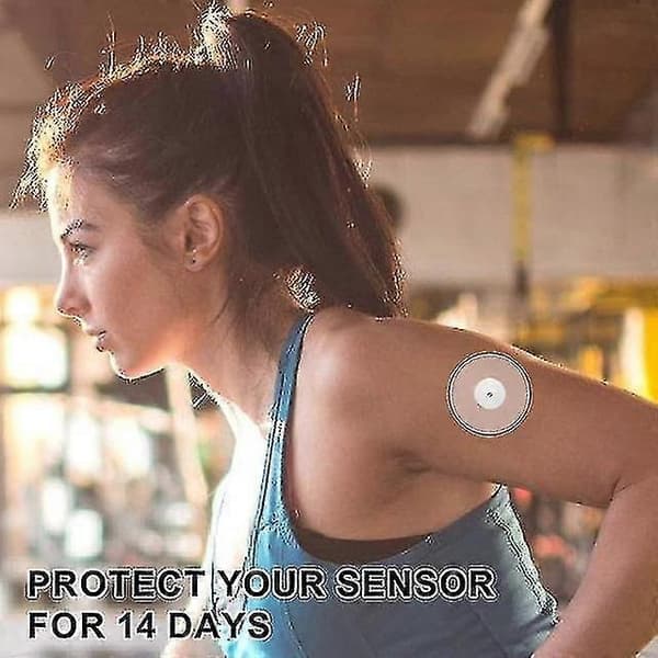 10-50 PAKK Sensorbeskyttelse for Libre 3, Vanntette-Freestyle Selvklebende Lapper, Transparent (LGL) 10PCS