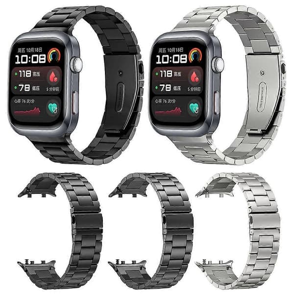 Tre Perler Rustfrit Stål Urrem Til Huawei Watch D2 (LGL) Silver