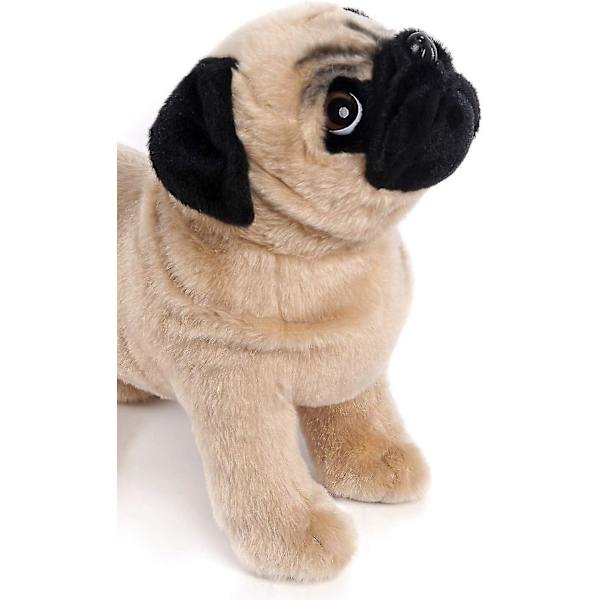 12,5 tommer brun mops bamse, mops bamse hund bamser gaver til børn