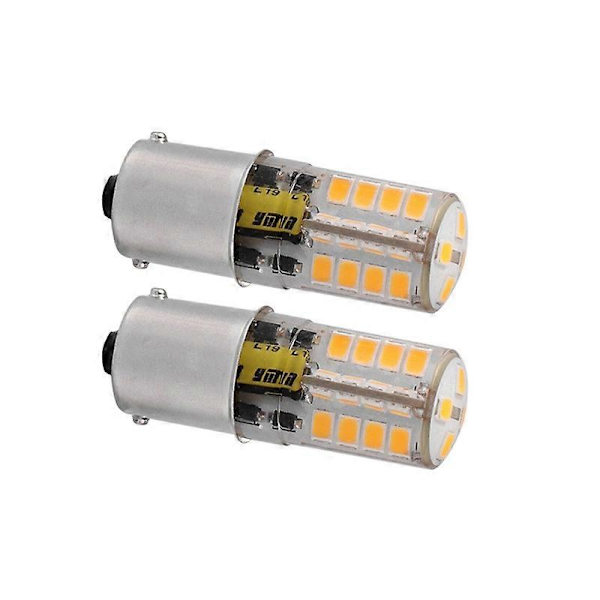 12V 3W LED-lampa, kallvitt 6500K, vattentätt ljus för båtar, husbilar, bilar, utomhuslandskapsbelysning, etc. (2-pack) (LGL)