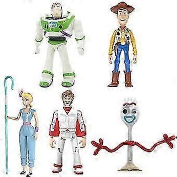 Buzz Lightyear Woody Duke Shepherdess Fork Leksaksmodell Barn Pojke Gåva LGL Shepherdess