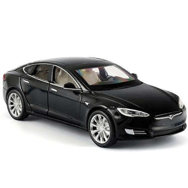 Tesla Model S 100d Støpt Modellbil Leketøy (LGL)