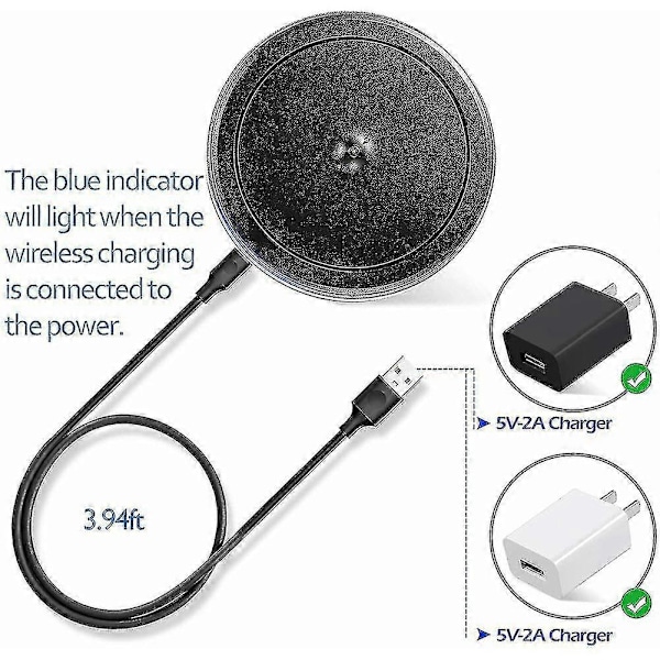 Opladningsstation til Ue Boom 3/ue Megaboom 3 med Type-c kabel Højttaleroplader Pad LGL