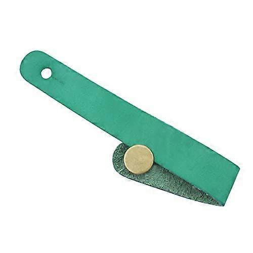 2 st Gitarrband Syntetiskt Läder Huvud Adapter (Grön) (LGL)