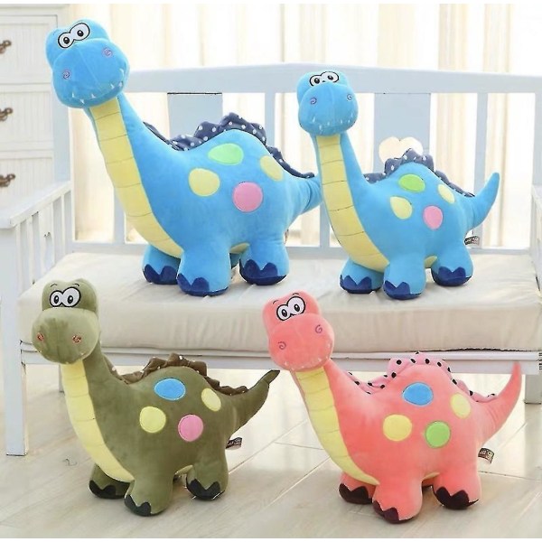 20cm Fylt Dinosaur Plysj Fylt Dyr Leke For Baby Gaver Barn Gave blue