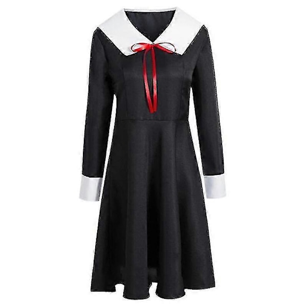 Anime Kaguya-sama Shinomiya Kaguya Kostumer Dame Halloween Anime Kostume LGL With wig XL