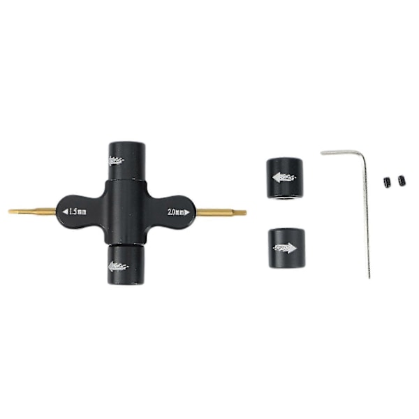 Metallskiftenøkkel For Fpv Motor M3 M5 Hex Muttere Propellmutter Løsnernøkkel LGL