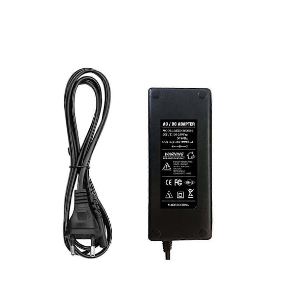 36V Forsterker Strømadapter 36V 6A Strømforsyning for TPA3255 TPA3251 TDA7498E Lydforsterker Audio LGL Black