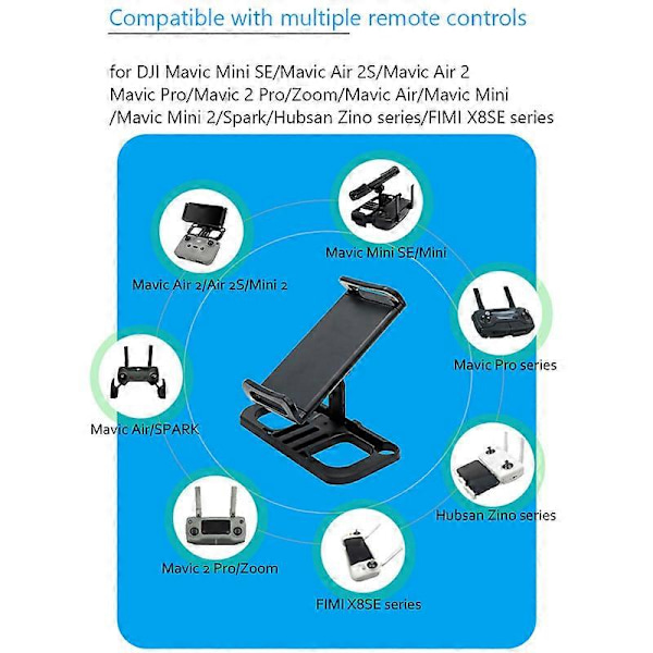 Vikbart Expansionsfäste Tabletthållare för DJI Mavic Air 2S /Mini 2 SE Kontroll (LGL)