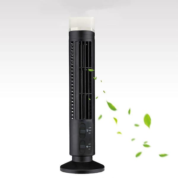 Tower Fan LED Bladeless Fläkt (LGL) Black Free Size