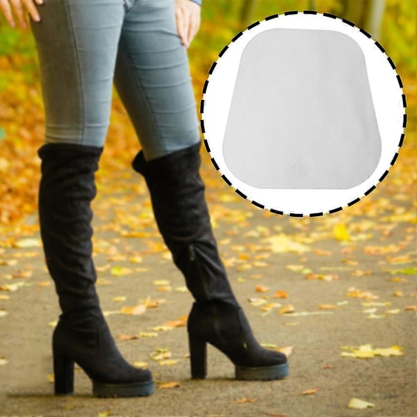 12 st Stövelstöd Återanvändbara Stövelformare Insatser för Högklackade Skor LGL White 6 Inch