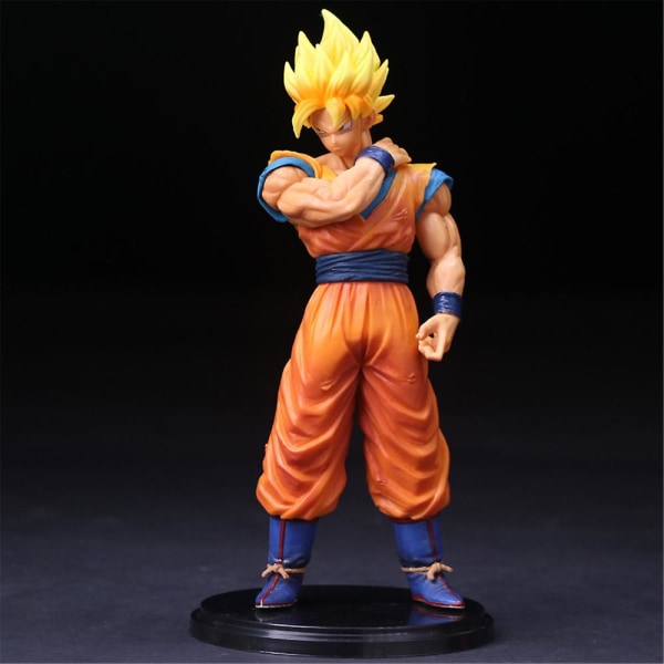 Anime Dragon Ball Z Super Vegeta Son Goku Anime Figur Leker Samling Dukke Modell Ornament Gaver Til Fans Goku
