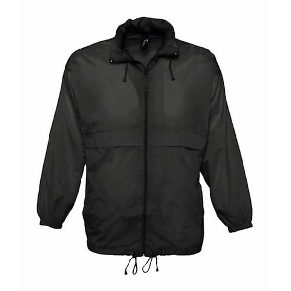 SOLS Unisex Surf Vindjacka Lättviktsjacka LGL Black XXL