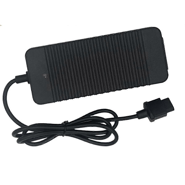 Elektrisk skoter strömadapter för KQi 2/ KQi 3 skoterladdare 53.5V 2A Litiumbatteriladdare EU LGL Black