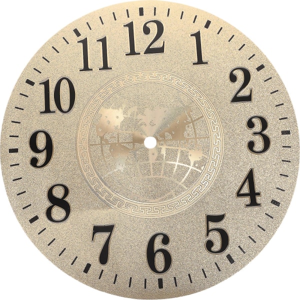 Wall Clock Dial Diy Clock Dial Digital Clock Dial Replacement Clock Dial Accessory [LGL]