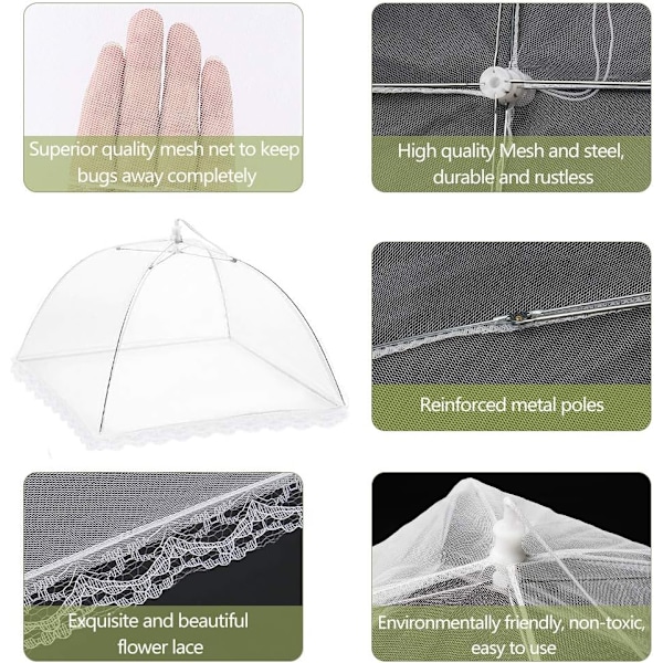 Pop-Up Mesh Matparaply – Stilfullt Skydd för Dina Måltider (LGL)