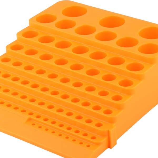 84 Slots Bor Drill Bit Dispenser Organizer Case Tilbehør Professionel Alsidig (LGL)